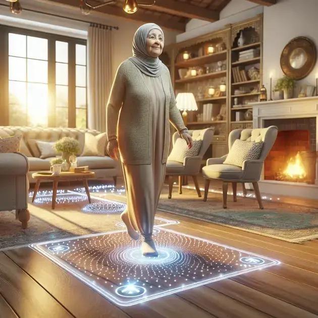 Piso Com Sensores De Pressão: Transforme A Caminhada Do Idoso Em Jogo