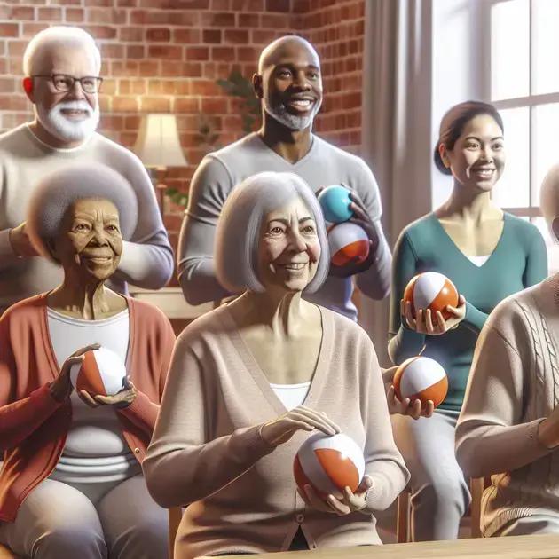 Smartballs Com Feedback Sonoro: Brinquedos Terapêuticos Para Estimular Atenção Em Idosos